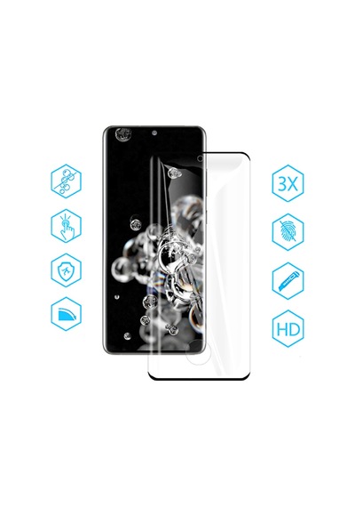 Galaxy S21 Ultra Uyumlu Zore Süper Pet Ekran Koruyucu Jelatin