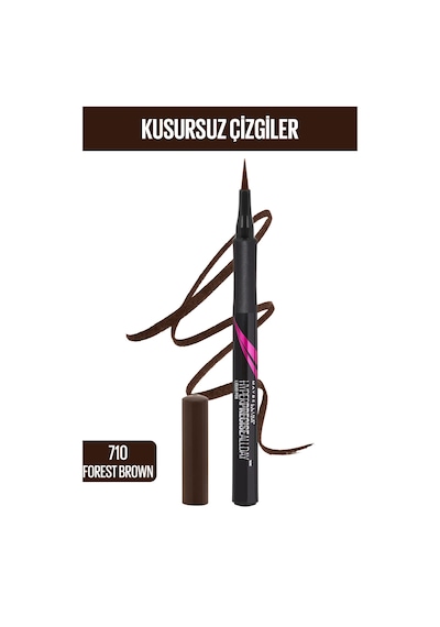 Maybelline New York Hyper Precise All Day Eyeliner - 710 Forest Brown