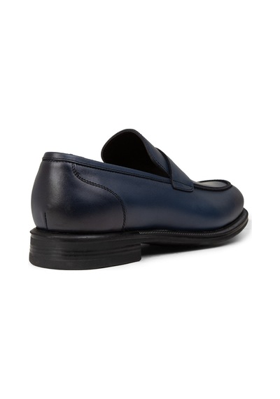 Deery Erkek Hakiki Deri Lacivert Klasik Loafer Ayakkabı - 01995mlcvc01 Lacivert