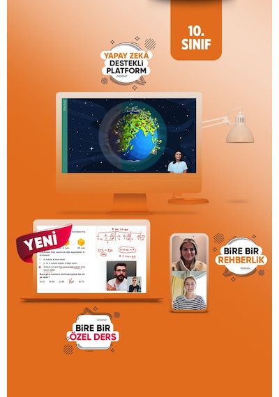 10. Sınıf Mentörüm Paketi (Sadece Dijital Lisans) - 30 Canlı Özel Ders + Birebir Sınav Koçluğu Yapay Zeka Destekli TYT AYT Sözel Online Eğitim Paketi