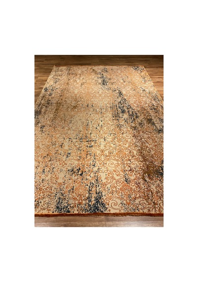 Palette Pa14d 200x290 Kiremit Krem Halı Altın