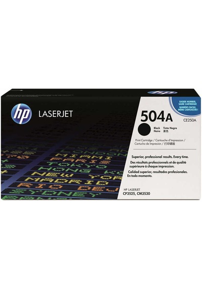 Hp Ce250A (504A) Siyah Toner Cp3525Dn