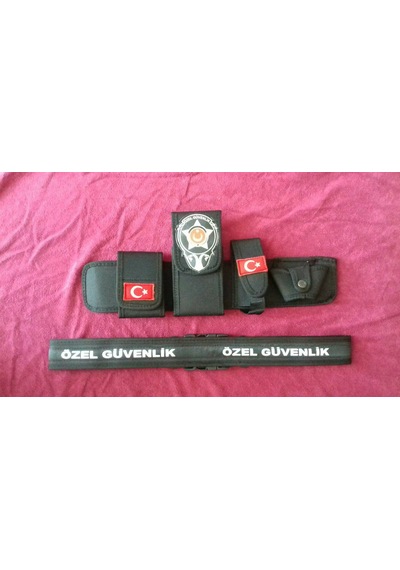 Seç Al,super.güvenlik Bel Kılıdı,palaska,ögg Cüzdanı Satınal Siyah