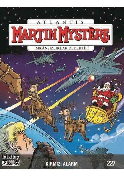 Martin Mystere Sayı 227 - Kırmızı Alarm - Alessandro Mainardi - Lal