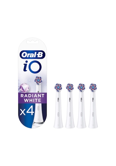 Oral-B iO Radiant White Beyaz Diş Fırçası Yedek Başlığı 4 Adet