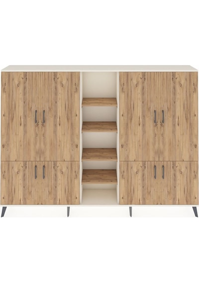 Arges Dolap 14 Raflı 8 Kapaklı 220x30x163 Aytaşı-çam Atlas Çam - Aytası Arges Dolap 14 Raflı 8 Kapaklı 220x30x163 Aytaşı-çam Atlas Çam - Aytası