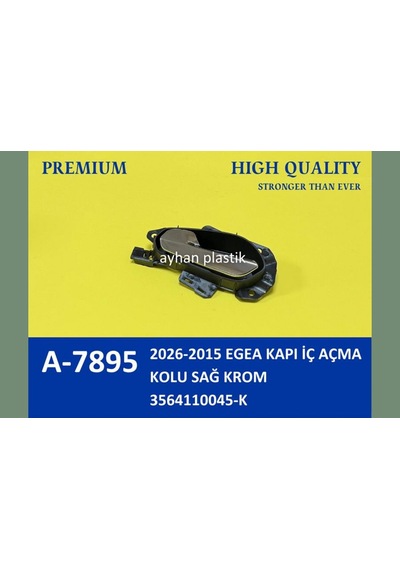 Kapı - 511 - İç Açma Kolu Sağ Fıat Egea - Dpmıx-hb - 15- Krom