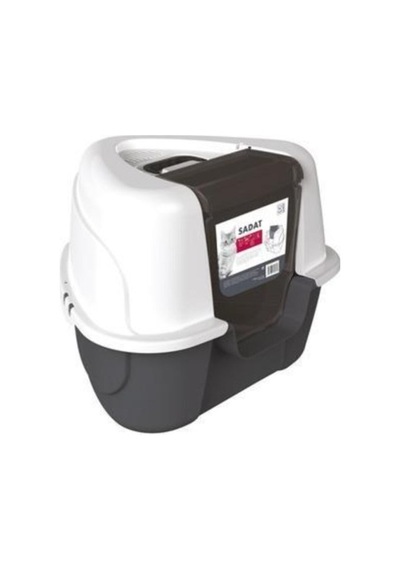 M-pets Sadat Kapalı Kedi Tuvaleti Köşe Büyük 60x50x44cm M-pets Sadat Kapalı Kedi Tuvaleti Köşe Büyük 60x50x44cm
