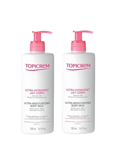Topicrem Ultra Moisturizing Body Milk Nemlendirici Vücut Sütü 2 x 500 ML