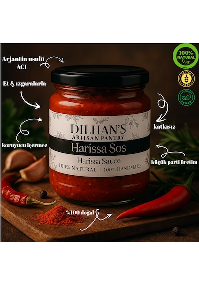 Dilhan's Artisan Pantry Harissa Sos Acı 300 ML