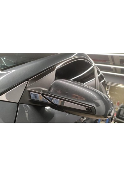 Hyundai Kona İçin Uyumlu Ayna Çıtası Nikelaj
