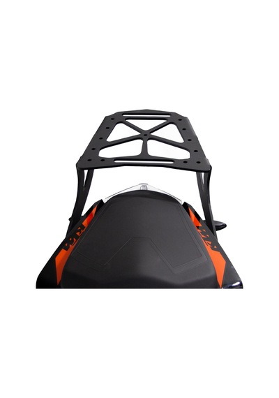 GP Kompozit KTM Duke 250 / 390 2017-2023 Uyumlu Arka Çanta Demiri Siyah