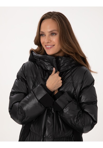 Pierre Cardin Kadın Siyah Kaban 50308988-vr046 Siyah