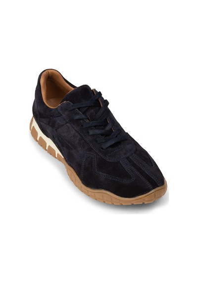 Deery Kadın Hakiki Süet Lacivert Spor Ayakkabı - M5102zlcvc01
