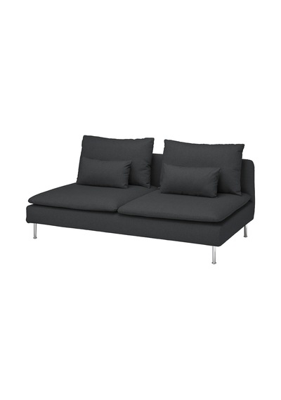 Ikea Gri Ferah Kanepe - 3'lü Kanepe