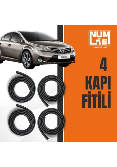 Toyota Avensis 2010-2014 4 Kapı Fitili-a Kalite-numlas-nm5628