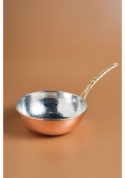 Karaca  Alacahöyük Bakır Wok Tava 24 Cm