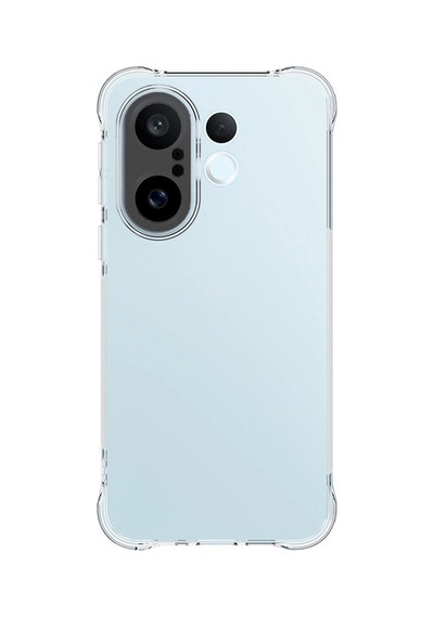 Vivo X200 Fe Zore 2mm Anti Shock Silikon Şeffaf