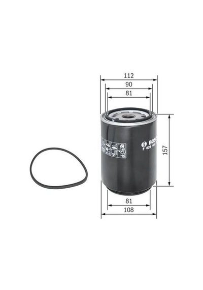 Bosch F026402025 Dizel Filtre