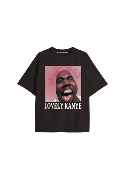 Kalic Studio Kanye West - T-shirt Siyahget101
