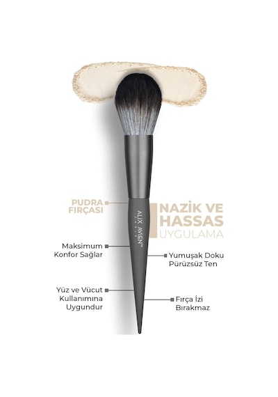 Alix Avien Pudra Fırçası Powder Brush