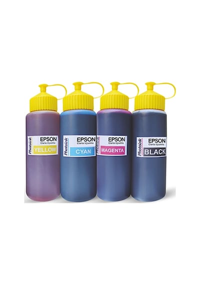Epson Wf7610 İçin 4Renk 500Ml Photoink Mürekkep
