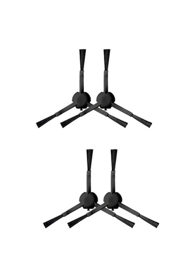 Xiaomi Mop 2 Pro+3D (KAMERALI-PLUS) Uyumlu Yan Fırça-4 Adet