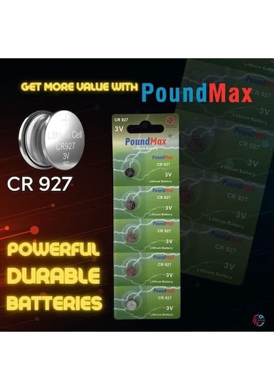 Lityum Cr927 Düğme Piller, 3v 1x 5-pack