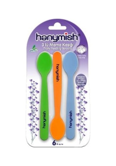 Hanymish 3'lü Mama Kaşığı 6+Ay