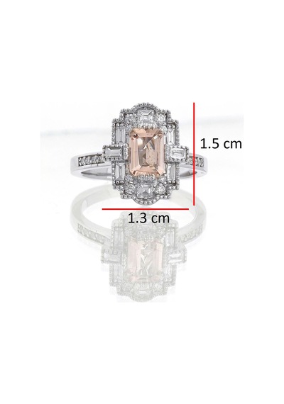 Pırlanta Tasarım Morganite Yüzük