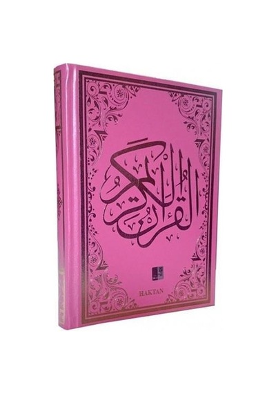 Rahle Boy Kuran'I Kerim Pembe Haktan Yayınları Haktan  Yayıncılık