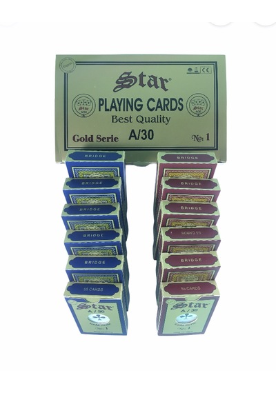 Star Gold Oyun Kağıdı 12 Deste
