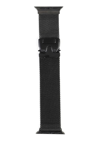 Apple Uyumlu Watch  Ultra 49mm Mkst Krd-25 Metal Hasır Kordon-gümüş