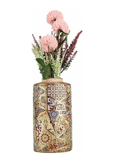 Ayrex Debut Handmade Seramik Vazo / El Yapımı, Canlı Renkli, Dekoratif Aksesuar / 11-30 Cm Yükseklik / Modern Ve Kla Genel