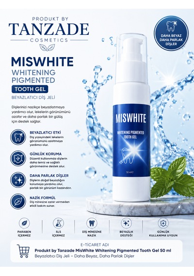 Produkt By Tanzade Miswhite Whitening Tooth Gel 50 Ml