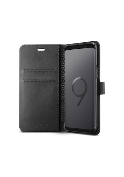 Spigen Galaxy Uyumlu S9 Kılıf Hybrid Armor Graphite Gray