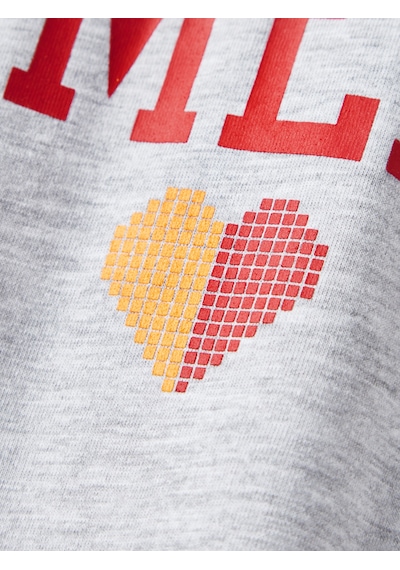 Gsstore Galatasaray Çocuk T-shirt C252147 Gri Melanj