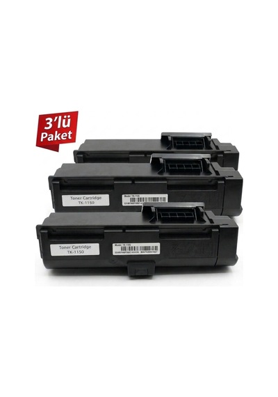 Kyocera Ecosys P2235dw Toner Muadil 3-lü Paket 3000 Sayfa Çipli 120gr