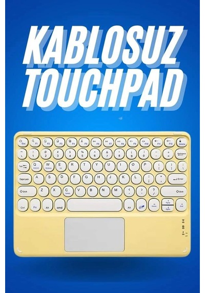 Bluetooth Touchpad Klavye Ultra İnce Taşınabilir Q Klavye Yeni Nesil 19461656