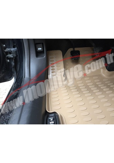 Honda Civic Fd6 Havuzlu Bej Paspas Araç Içi Koruma Paspası