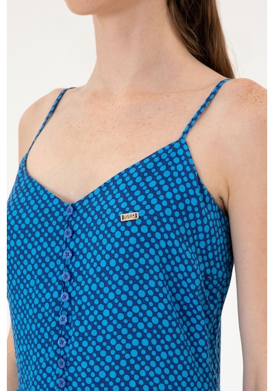 U.s. Polo Assn. Kadın Lacivert Elbise Dokuma 50306641-vr033 Lacivert
