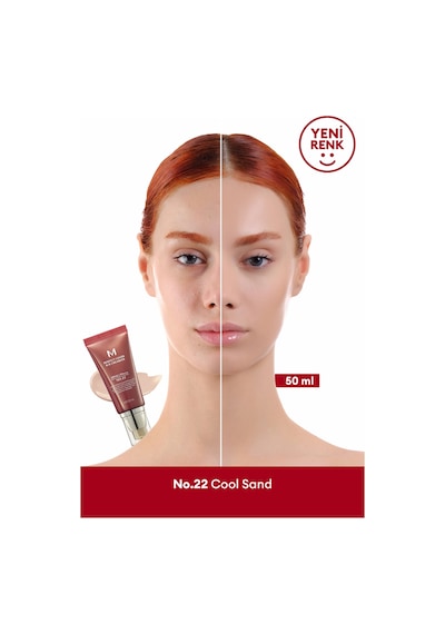 Mükemmel Kapatıcılık Sunan Çok Fonksiyonlu Mıssha M Perfect Cover Bb Cream Ex Spf42pa+++ No.22 50ml No.22