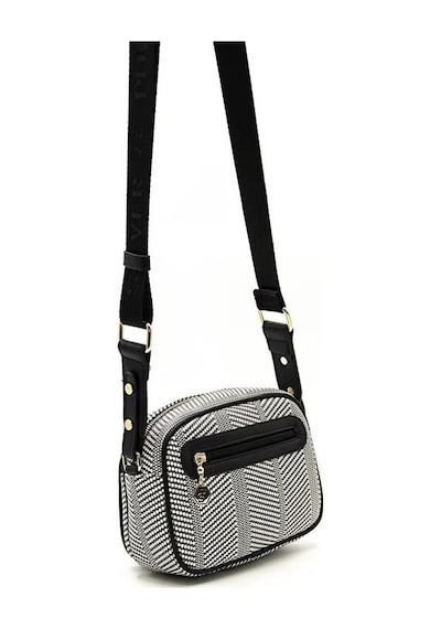 Silver & Polo Silver Polo Kadın Çapraz Çanta Sp1111-m132 Siyah-beyaz