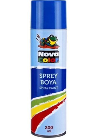 Nova Color Sprey Boya Mavi 200 Ml - 2 Adet Mavi