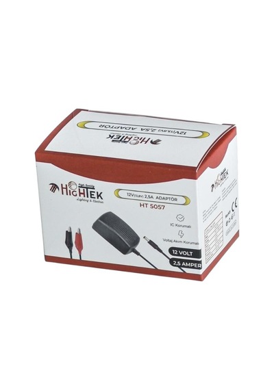 Hightek Ht-5057 12volt 2.5amper Akü Şarj Adaptörü