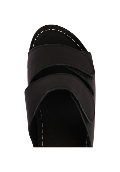 Napa Shoes Ayarlanabilir Çift Bantlı Hakiki Deri Ortopedik Rahat Taban Kadın Terlik Napa-232 Siyah Napa Shoes Ayarlanabilir Çift Bantlı Hakiki Deri Ortopedik Rahat Taban Kadın Terlik Napa-232 Siyah