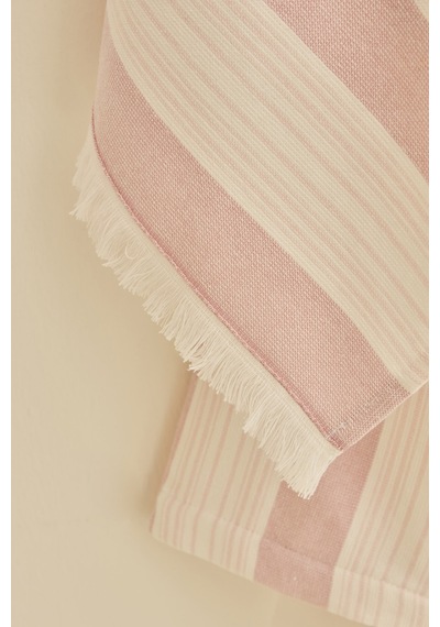 Kaşmir Home Helen Kimono Set Offwhite-rose S-m Pembe
