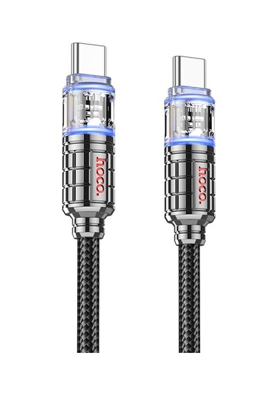 Hoco U122 Kristal Uç 60W Type-c To Hızlı Data Ve Şarj Kablosu