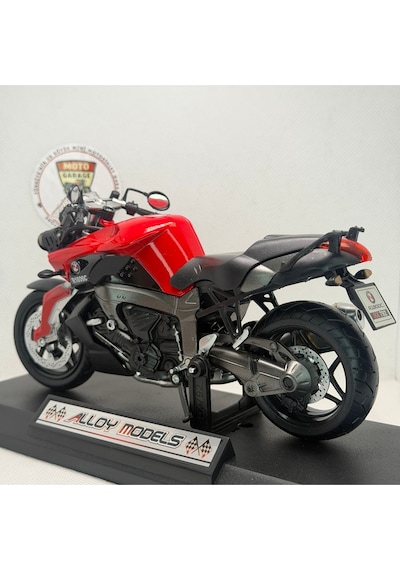 Bmw R1800c Kırmızı Model Motosiklet 1:12 Ölçekli Hediyelik Koleksiyon