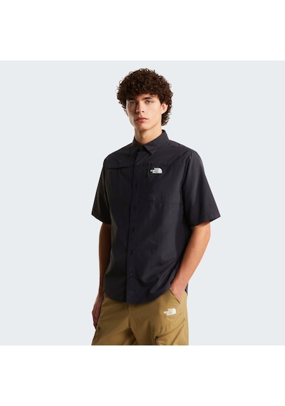 The North Face M Sequoıa Short Sleeve Shırt Erkek Tişört Nf0a8fu6jk31 Siyah
